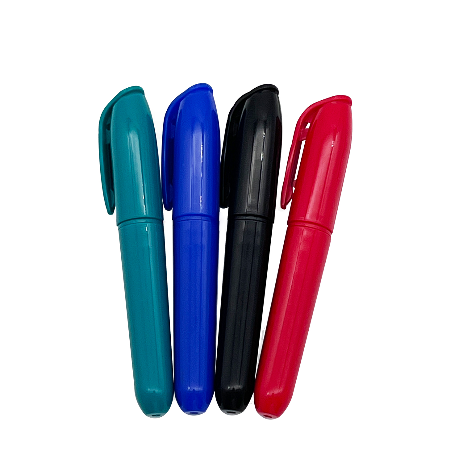 Cute fancy low price mini 4 colors kawaii design students kids stationery supply customized permanent pen marker set